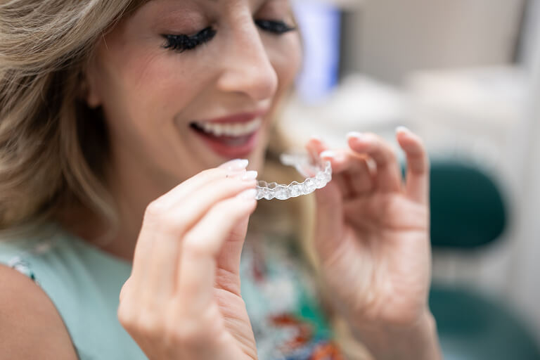 Invisalign clear aligners in Coquitlam at Lincoln Dental Center